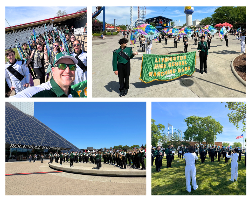 marching band performing